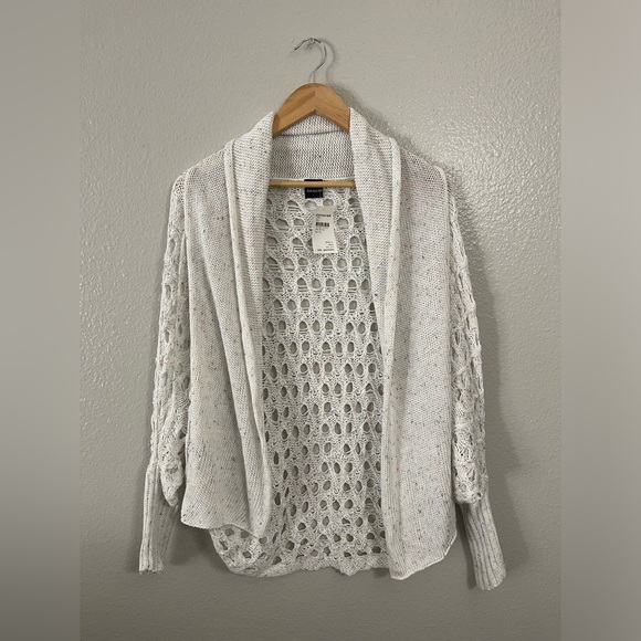 Saachi Cotton Open Knit Sweater - Picture 2 of 6